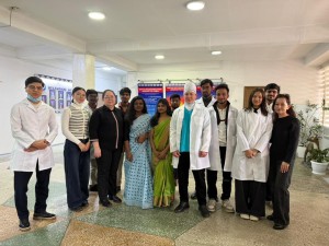 OIMU Faculty and Students Visit the Children’s Oncology Centre on International Childhood Cancer Day